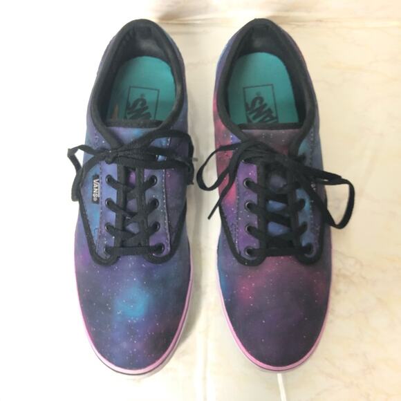 Vans Galaxy Space Low Profile Lace Up Sneaker 8.5 - Picture 4 of 13